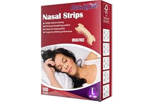 OntaRyon Nasal Strips (x100 Large) Right Aid to Stop Snoring, Anti Snore Devices and Nose Breathing Help, 3 Months Supply