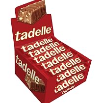 Tadelle Hazelnut Filled Milk Chocolate 30 g (1 Box of 20 Pieces ...