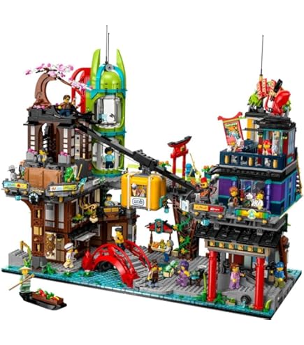 Lego Ninjago City Gardens 71741 : Amazon.in: Toys & Games