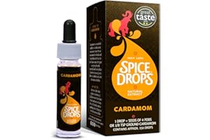 HOLY LAMA NATURALS Holy Lama Spice Drops Cardamom Extract - Great Taste Award. Natural Cooking Ingredient, Savoury, Sweet or Drinks Recipes 1 x 5ml Bottle