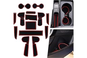 BIBIBO Alfombrillas de Goma Antideslizantes compatibles con el Kia Ceed SW GT Proceed GT 2018-2024 / XCeed GT 2020-2024, Alfombrillas de Goma para Coche, Alfombrillas, Alfombrillas Antideslizantes