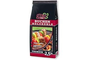 5 kg (2 x 2,5 kg) Giro Hêtre Barbecue charbon charbon de bois hêtre Barbecue charbon Hêtre Barbecue charbon de bois Premium