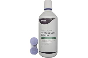 GoBasic Multi Purpose Contact Lens Solution for Soft Lenses Effective Cleaning Better Value (360ml / 6 Weeks Supply)