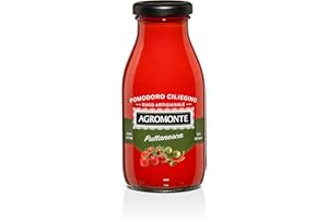 AGROMONTE Conf. 4 di Sugo di Pomodorino Ciliegino alla Puttanesca 260 g
