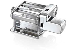 CECSHOP Marcato - Amasadora para máquina de pasta de gran tamaño, motor y deshojadora, fabricada en Italia