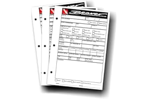 BEAVER SPORTS Beaver Dive Folder Log Inserts