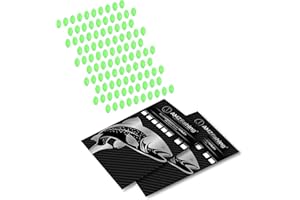 AMZfishing® 100x Perle fluorescenti | Perle Fluo | Perle auto-luminose | Perle fluorescenti | Accessori per la pesca in Norvegia | Accessori per la pesca marittima | Perle per terminali