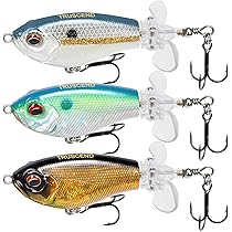 EJOSER 3 Pezzi Set Esche Artificiali Spinning Con Scatola Esca Finta Esche Da Pesca A Più - 7