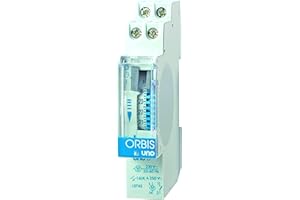 ORBIS UNO D 230 V. Interruptor HORARIO ANALOGICO 1 MODULO SIN Reserva Diario Interruptor 16(4) A