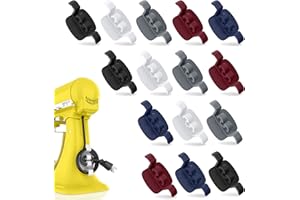 LUCMO 15PCS Cord Organiser for Kitchen Small Appliances, Cord Organizer Kitchen Appliance Cord Winder Stick On, Adhesive Cord Keeper for Coffee Maker, Stand Mixer, Blender, Pressure Cooker Air Fryer