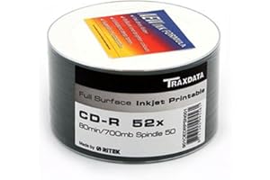 Ritek CD-R 80Min 700MB 52x Bulk (50 Disc)