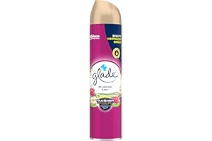 ‎GLADE Glade Duftspray für langanhaltende Frische in allen Räumen, Lufterfrischer Spray, Relaxing Zen, 1er Pack (1 x 300 ml)