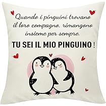 Du bist mein alleater leone, leone, coppia di amori, idea regalo
