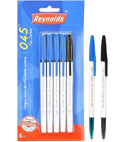Lot De 8 Stylos Bille Papermate Pointe Fine 0.45mm | Couleurs Assorties