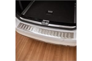 ‎TUNING-ART tuning-art L383 Edelstahl Ladekantenschutz passend für VW Passat B8 Kombi 2019-2023, Farbe:Silber