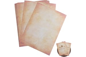 CRESZZLE Lot de 60 feuilles de papier parchemin A4 imprimable Convient pour imprimantes laser et photocopieurs, inscriptibles à la main