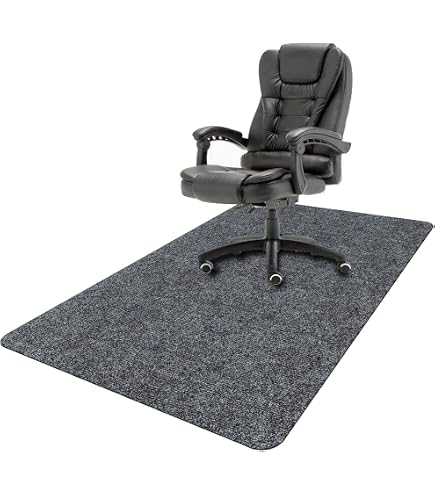 CCTSA 140 x 160 CM Tapis protège-Sol Tapis Sol Bureau Tapis Chaise Gaming Tapis de Protection de Sol Tapis Protection Sol Chaise Bureau Antidérapant Tapis de Sol pour Sols Durs Stratifié et