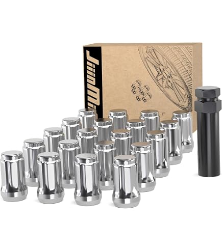 thumbnail image 2 of J&J 24PCS Black 12x1.5 Open End Lug Nuts For Chevy Vehicles 2 of 6