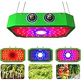 1000W COB Dual LED Pflanzenlampe Pflanzenlicht, VEG/BLOOM Dimmen Pflanzenleuchte WachstumslampeVollspektrum für Zimmerpflanze