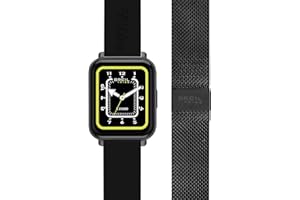 Breil, Smartwatch SBT-2, con Doppio Cinturino Intercambiabile in Silicone con Pattern Tribe, Connettività Bluetooth, Chiusura ad Ardiglione