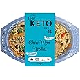 Keto Chef Chow Mein Noodles - Free-From, Suitable for Vegan & Low Calorie, High in Protein, Instant Lo Mein Chilled Meals, Contains Zero Sugar, Microwavable Meal | Ready to Eat 370g(Pack of 4)