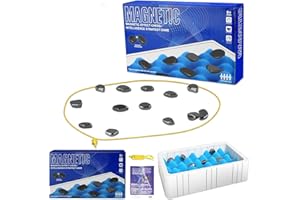 GAWENTINY Magnetisches Schachspiel,Magnetspiel Puzzle Magnetic Schachspiel Tragbares Schach Magnetisch Magnetisches Spiel für Erwachsene Partyzubehör für Familientreffen((Schwammstil 2))