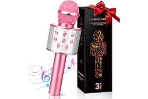 Bluetooth Mikrofon För Barn Till Karaoke – Bärbar Och Trådlös Presentleksak För Tonåringar, Tjejer Och Killar