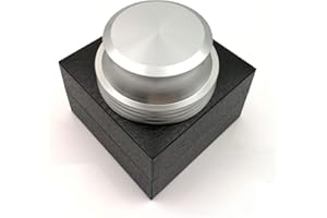 Waudio Plattengewicht Plattenspieler Vinyl Klemme Lp Disc Stabilisator silber