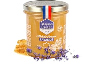 Maison Crétet | miel de lavande de France crémeux |Miel français | 400g
