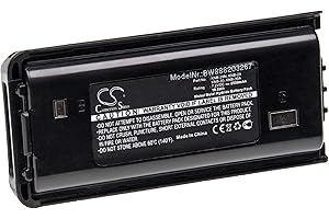 vhbw batteria sostituisce Kenwood KNB-29, KNB-29N, KNB-30, KNB-30A, KNB-53, KNB-53N per radio (2500mAh, 7,2V, NiMH)