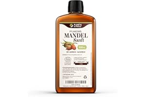 PLANÈTE AU NATUREL Mandelöl süß 500ml - 100% Rein, Natürlich & Kaltgepresst