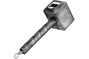 KAONESS Apribottiglie Martello di Thor Apri birra Thor Hammer Birra Apribottiglie Apri Drink Creativo con una Catena Multifunzionale Ideale per la Casa Sbarra Festival Regalo (Argento)