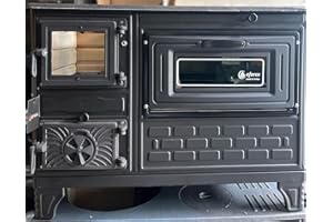 eforisi Outdoor-Küchenofen Zeltofen Campingofen Terrassenofen Kuzine Soba Gartenküche Holzofen Ofen mit Holz Holzkohle