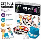 Zet Pull Animals Zeka ve İşitsel Algı Oyunu 3+ Yaş 8 Oyuncu