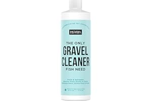 Natural Rapport Aquarium Gravel Cleaner, The Only Gravel Cleaner Fish Need Cleans Fish Tank Gravel to Improve Water Quality and Clarity (473 ml)