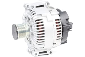 ‎RIDEX RIDEX Lichtmaschine 180A Generator LiMa 12V Alternator mit Freilaufriemenscheibe passend für MERCEDES-BENZ C-Klasse Limousine (W204) E-Klasse Limousine (W211) C-Klasse T-modell (S204) VITO Bus (W639)