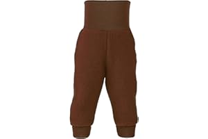 Spodnie dziecięce z polaru, 100% żywa wełna, Engel natura z pętlą