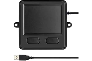 M MC SAITE MCSaite Wired USB Touchpad, Portable Trackpad for Computer, Notebook, PC, and Laptop(Black)