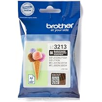 Druckerpatronen Kompatibel Für Brother LC3213 – 5x Schwarz, Hohe Seitenleistung