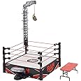 Mattel ​WWE Wrekkin Kickout Ring Playset 33.02 cm x 50.8 cm & 2 Modes, Gift for Ages 6 Years Old & Up GXV80, Multi colour
