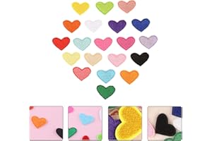 AONAT 20 Pezzi Toppe Termoadesive Bambini, Patch Termoadesive, Toppe da Stiro, Mini Toppe da Cucito, Toppe per Pantaloni Bambini, Toppe per Jeans, Pantaloni, Camicie, Maglioni