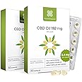 Healthspan 384mg CBD Oil Capsules | 60 Capsules | Added Vitamin D3
