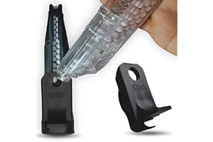 Sibo - Adattatore BB 6mm Caricatore Softair - Accessorio Speedloader per Pallini Bio 0,20 0,25 - Ricarica Rapida Replica Softair - Compatibile con Caricatori Airsoft