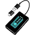 Anastasiayoo Wireless Carplay Adapter uk for iPhone,2024 Upgraded A-pple Car Play Wireless Adapter Converts Wired to Wireless,Easy Plug and Play,Compatible with Cars from 2016 and iPhone iOS 10+