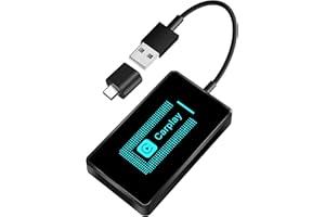 Anastasiayoo Wireless Carplay Adapter for iPhone, 2024 Upgraded, A-pple Car Play Wireless Adapter, Compatible with Cars from 2016 and iPhone iOS 10+