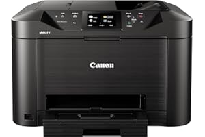 ‎CANON Canon MAXIFY MB5150 Farbtintenstrahl - Multifunktionsdrucker (DIN A4, 4-in-1 Scanner, Kopierer, Fax, Farbdisplay, 600 x 1200 DPI, USB, Duplexdruck, WLAN, Bluetooth) schwarz