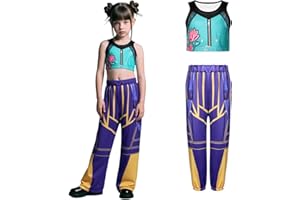 Raveparty Costume da cosplay per bambini, per carnevale, Halloween, per ragazze, costume di compleanno