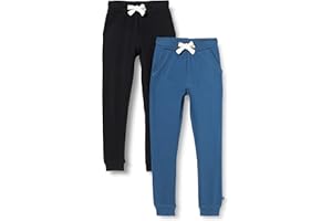 MAGIC KIDS WEAR Pantaloni Tuta (Pacco da 2) Bambini e Ragazzi