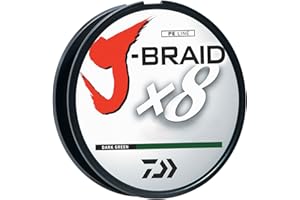 Daiwa J-Braid 300M 8-Strand Woven Round Braid Line