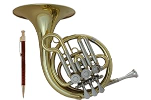 Tuyama® TMW-273 Taschenwaldhorn Waldhorn Pocket Horn mit Ventile Horn in B
